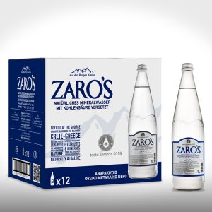 ΑΝΘΡ.ΝΕΡΟ ΖΑΡΟΣ 12x1L Φιάλη O/W - Image 1