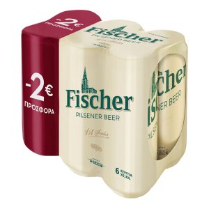 ΜΠΥΡΑ FISCHER Κουτί 330ml (-2€) - Image 1